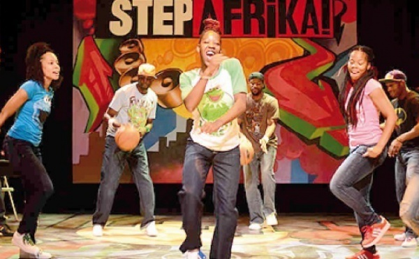 Le groupe américain “Step Afrika” à Khouribga