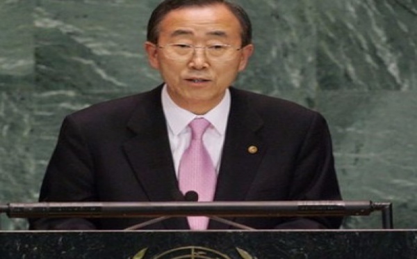 Message Royal à Ban-Ki-moon sur la question du Sahara