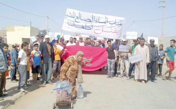 Sidi Bennour : la marche pour l’eau