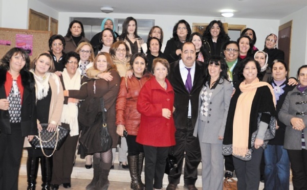 Driss Lachguar reçoit les membres du secrétariat national de  l’Organisation des femmes ittihadies