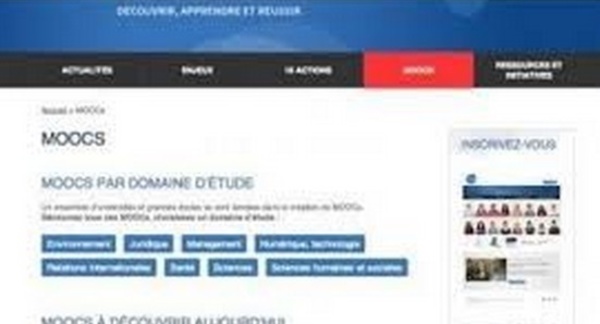 Vers "un campus planétaire"  avec les cours gratuits en ligne