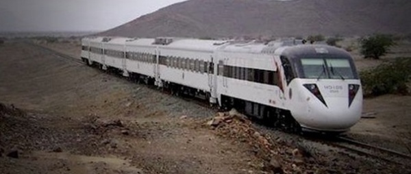 Dans le Soudan pauvre et poussiéreux un train moderne fait sensation