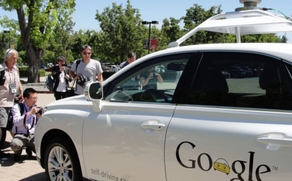 Les voitures sans conducteur de Google bientôt au coin de la rue