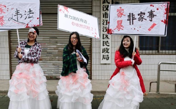 Violences conjugales en Chine: un long combat, et plus de porte-parole