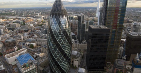 L'emblématique gratte-ciel "Gherkin" à Londres mis en vente