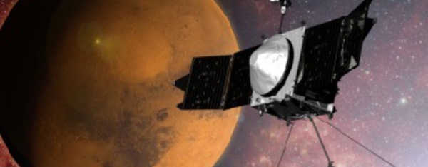 La sonde Maven en orbite autour de Mars