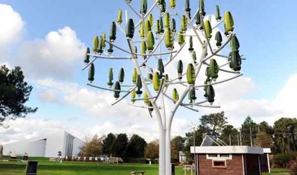 L'Arbre à vent, une éolienne pour exploiter le moindre courant d'air en ville