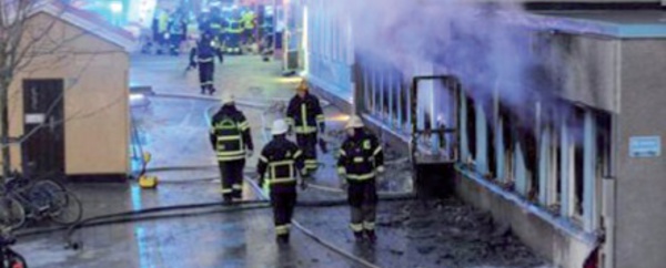 Deuxième incendie de mosquée en cinq jours en Suède