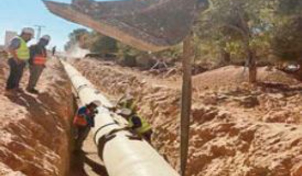Oujda: Renouvellement des conduites d'adduction d'eau potable