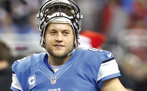 ​Top 20 des sportifs les mieux payés en 2014 : Matthew Stafford  USA (Football américain)