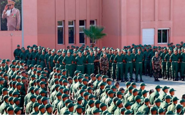 Lancement à Marrakech de l'opération de formation des appelés au service militaire du 38ème contingent