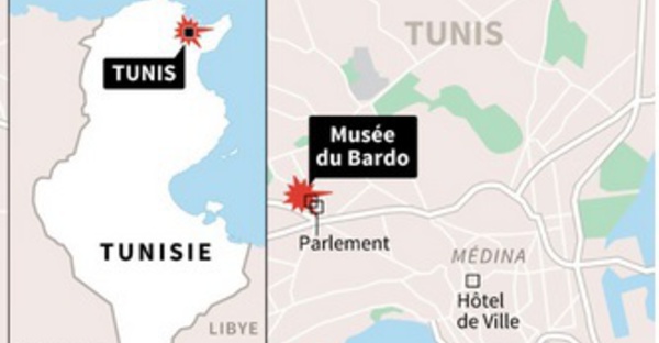 ​Huit morts dans une attaque terroriste à Tunis