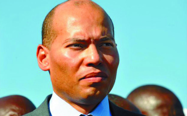 Karim Wade, candidat de l'opposition  à la présidentielle au Sénégal