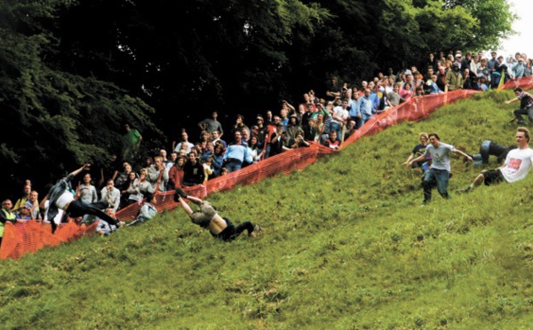 Les festivals à voir une fois dans sa vie : Festival cooper's hill cheese-rolling (Grande-Bretagne)