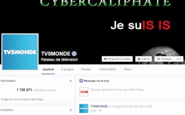 TV5 Monde piratée par des cyber-jihadistes se réclamant de Daech