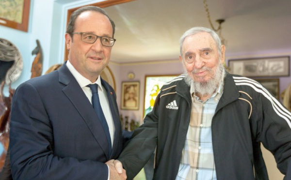 ​François Hollande a rencontré Fidel Castro lors d'une visite historique