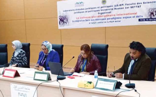 Settat : Clôture des travaux du Colloque pluridisciplinaire international sur la migration