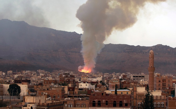 La coalition poursuit ses raids contre les rebelles chiites à Sanaa