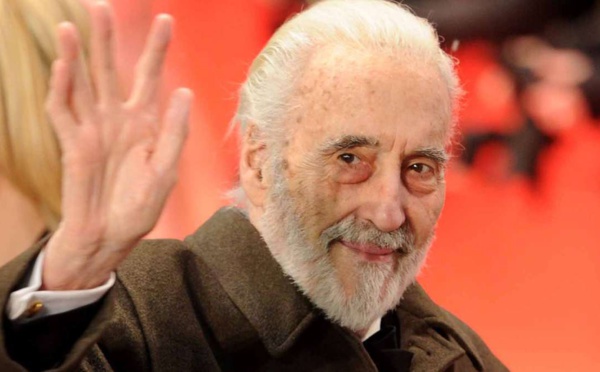 Hommages émouvants à Hollywood pour Christopher Lee