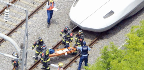 ​Incendie volontaire dans un train à grande vitesse près de Tokyo