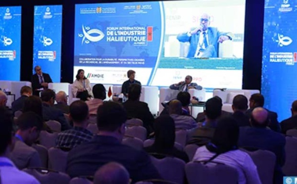 Clôture à Casablanca du 3ème Forum international de l'industrie halieutique au Maroc