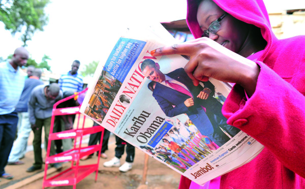 Visite sous haute sécurité du président américain au Kenya