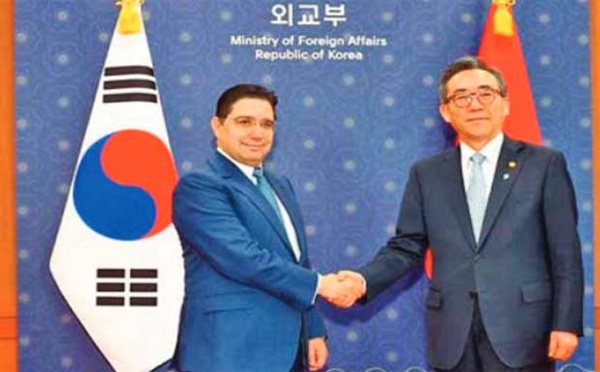 Nasser Bourita s’entretient à Séoul avec son homologue coréen