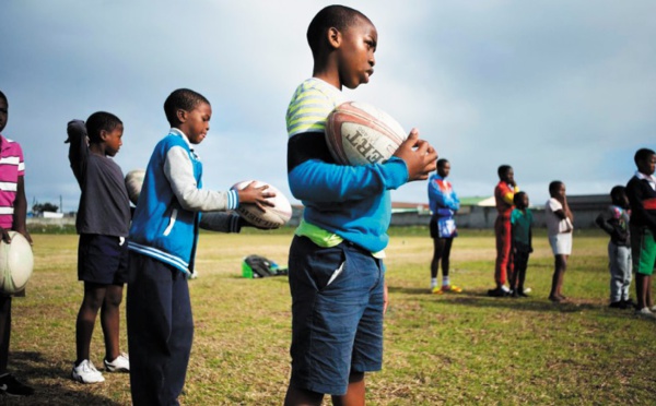 En Afrique du Sud, les jeunes Noirs rêvent d'intégrer les Springboks