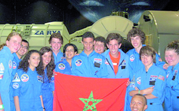 Participation de cinq lycéens marocains  à l'édition 2015 du Space Camp