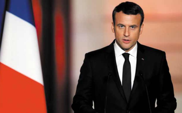 SM le Roi félicite le Président français à l'occasion de la fête nationale de son pays