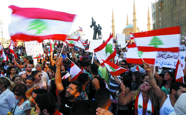 Immense manifestation de défiance envers la classe politique à Beyrouth