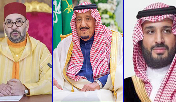 SM le Roi félicite le Serviteur des deux Lieux Saints de l'Islam et le Prince héritier d'Arabie Saoudite à l’occasion de la fête nationale de leur pays