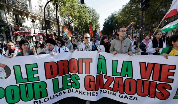 Un an après le 7 octobre: Des manifestations de par le monde en soutien à Gaza