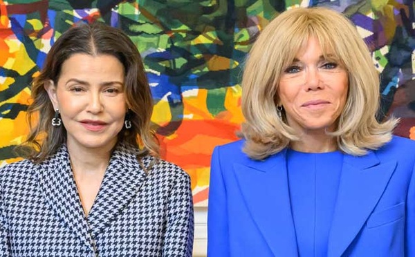 SAR la Princesse Lalla Meryem et Madame Brigitte Macron lancent à Rabat la campagne de lutte contre le harcèlement en milieu scolaire et le cyberharcèlement