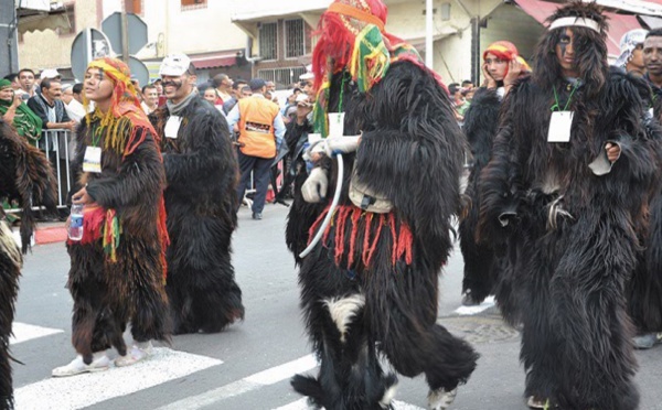 Carnaval “Bilmawn Bodmawn”: Une ambiance colorée et festive hissant “Boujelloud” au rang des célébrations internationales