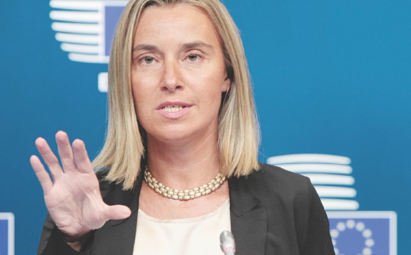 Federica Mogherini : L'UE n'entreprendra aucune action qui affaiblirait le processus onusien du règlement de la question du Sahara