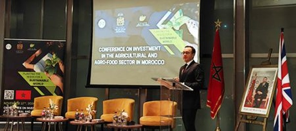 Les opportunités d'investissements dans le secteur agricole marocain mises en lumière à Londres