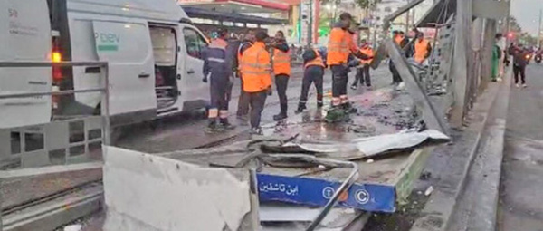 Accident mortel dans une station de tramway à Casablanca