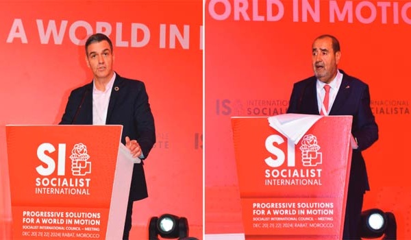 Réunion à Rabat du Conseil mondial de l'Internationale socialiste sous la présidence du président de l’IS et du Premier secrétaire de l’USFP