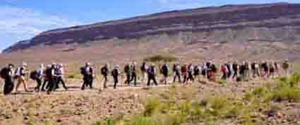 Plus de 60 femmes prennent part au "Trek des Gazelles"