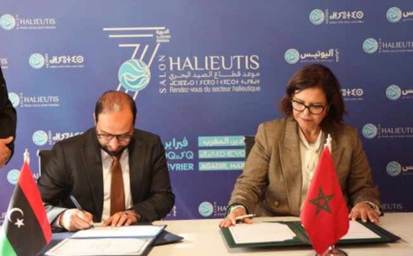 Halieutis 2025: Signature d'un protocole de coopération entre le Maroc et la Libye dans le domaine de la pêche et de l’aquaculture