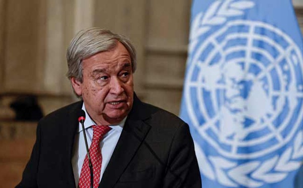 Antonio Guterres appelle à 'agir ensemble’’ pour faire progresser les droits humains