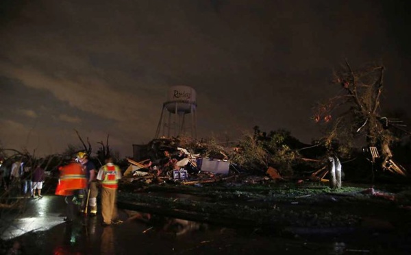 Le bilan des tornades  aux USA s’alourdit  à 26 morts