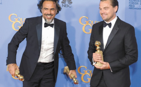 “The Revenant”  et Leonardo DiCaprio au sommet des  Golden Globes