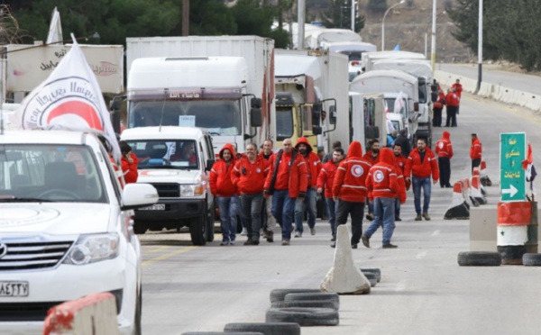 Une clinique mobile en route vers Madaya