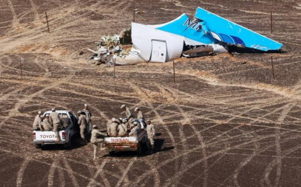 L'Egypte  reconnaît enfin que l'avion russe a été la cible d'un attentat