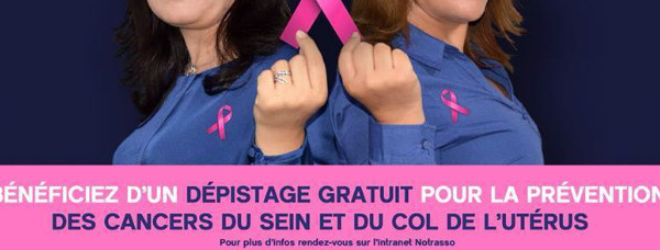 Campagne de dépistage gratuit des cancers du sein et du col de l'utérus