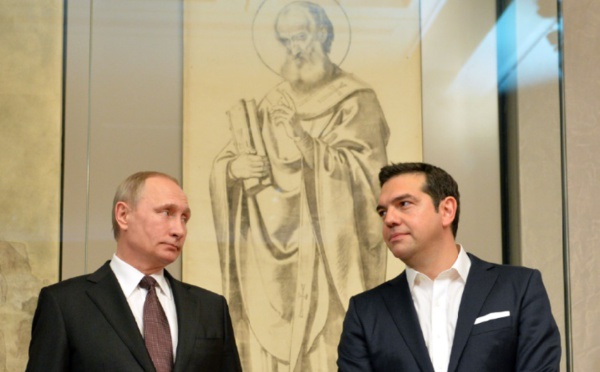 Poutine et Tsipras dopent leur coopération économique, un mois avant la décision de l'UE sur les sanctions