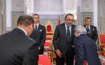 Sa Majesté le Roi reçoit le Wali de Bank Al-Maghrib