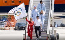 Le drapeau olympique arrive à Los Angeles et, avec lui, la "pression" pour 2028